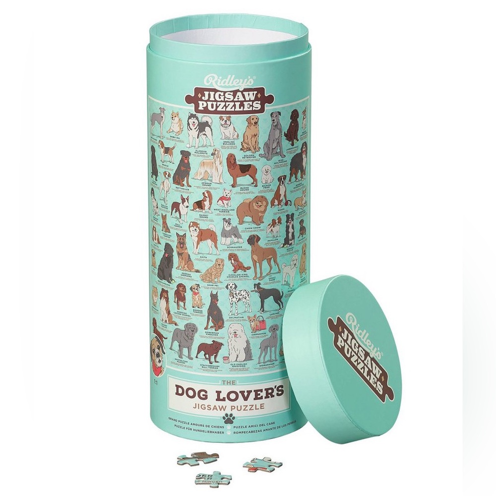 Ridleys dog lovers jigsaw puzzle-1,000 pieces-NIB